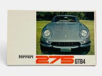 FERRARI: A colour fold-out Sales Brochure for the 275 GTB/4, Italian text