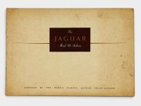 JAGUAR: A 12-page Sales Brochure for the Mark VII Saloon, textured stiff wraps