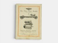 BENTLEY: A fold-out Sales Leaflet for The Three Litre Bentley, dated October 1924