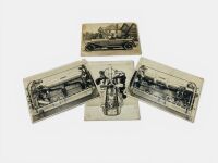 BENTLEY: A collection of four rare black and white photographs illustrating the 4 1/2-litre, 6 1/2-litre and Speed Six models from 1928, one stamped 'H. I. Clements 2 McLachlan Avenue, Rushcutters Bay 8 May 1928'