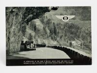 BENTLEY: A fold-out Sales Brochure for the 1949 Mark VI model "Borrowed Plumes" featuring a favorable write-up from The Motor magazine dated April 27th, 1949.