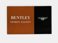BENTLEY: A Sales Brochure for the 1954 R-type model.