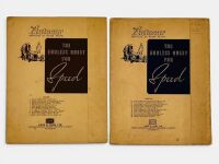 THE AUTOCAR PORTFOLIO OF MOTOR RACING: First and Second editions of 'The Endless Quest For Speed' as presented by S. C. H. Davis, each folio containing numbered colour pictures from paintings by F. Gordon-Crosby