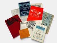 BROOKLANDS: Motormedia Publications Portfolio of Motor Racing Nostalgia No. 1. A folder complete with reprinted posters, programmes and passes