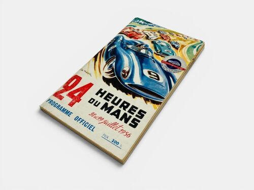 LE MANS: An original Official 1956 race programme for the 24-Hour race, French text