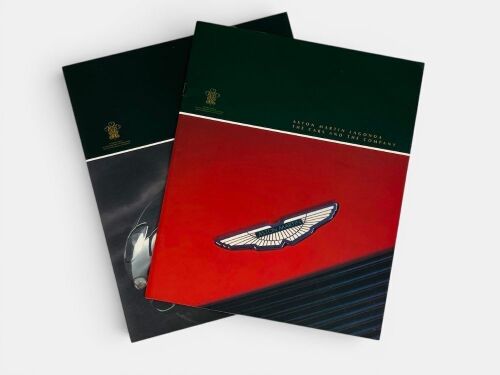 363 · ASTON MARTIN: A colour Sales Brochure for the DB7, Volante and Vantage models together with a DB7 Colour and Trim Brochure.