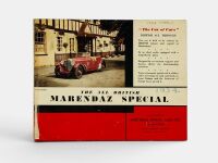 MARANDEZ: An eight-page colour Sales Brochure for The All British Marandez Special.