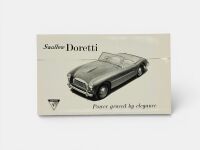 SWALLOW: A double-sided Sales Brochure for the Doretti