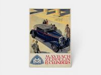 MAYBACH: A rare fold-out Sales Brochure for the 1935 Zeppelin 12-cylinder model published by the Sole Concessionaire for the USA (A. J. Miranda Jr. Inc. of New York), English text