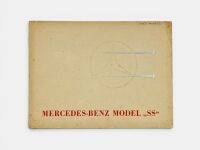 MERCEDES-BENZ: An eight-page colour Sales Brochure for the SS/SSK models, English text