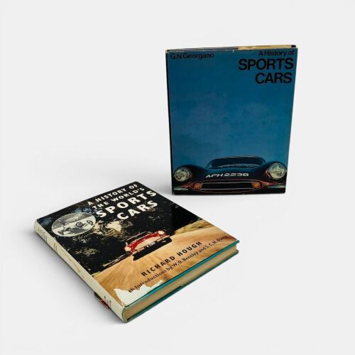 460 · SPORTS CARS: Two hardcover books relating to sports cars