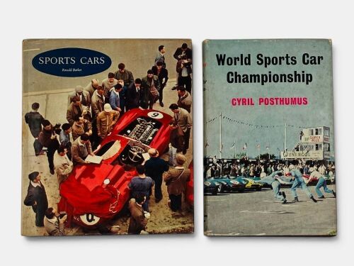 SPORTS CAR RACING: A pair of hardcover books
