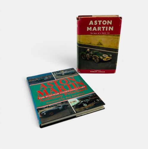 ASTON MARTIN: Two hardcover books relating to Aston Martin