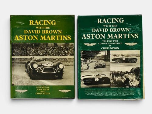 ASTON MARTIN: Two hardcover books relating to Aston Martin
