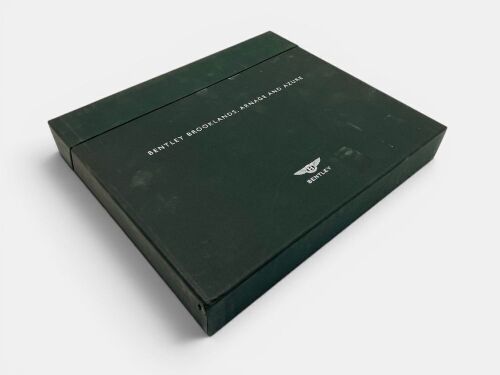 BENTLEY: A boxed brochure set for the Brooklands, Arnage and Azure.