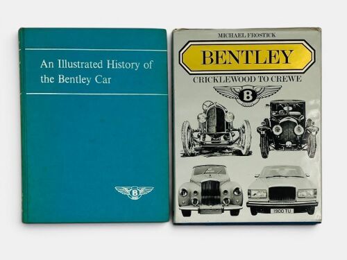 BENTLEY: Two hardcover books relating to Bentley