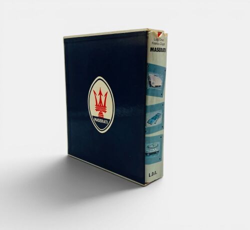 189 · MASERATI: 'Maserati: A Complete History from 1926 to the Present', a hardcover book in slipcase by Luigi Orsini and Franco Zagari.
