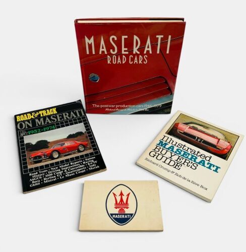 186 · MASERATI: Four books relating to Maserati