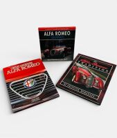 ALFA ROMEO: Three hardcover books relating to Alfa Romeo