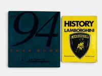 LAMBORGHINI: Two hardcover books relating to Lamborghini