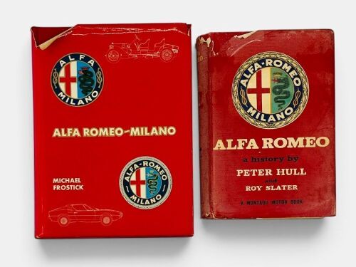 ALFA ROMEO: Two books relating to Alfa Romeo