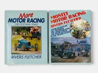 A. F. RIVERS FLETCHER: A pair of hardcover autobiographies including "Mostly Motor Racing" and "More Motor Racing: The Post-War Years"