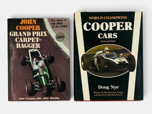 573 · COOPER: A pair of hardcover books