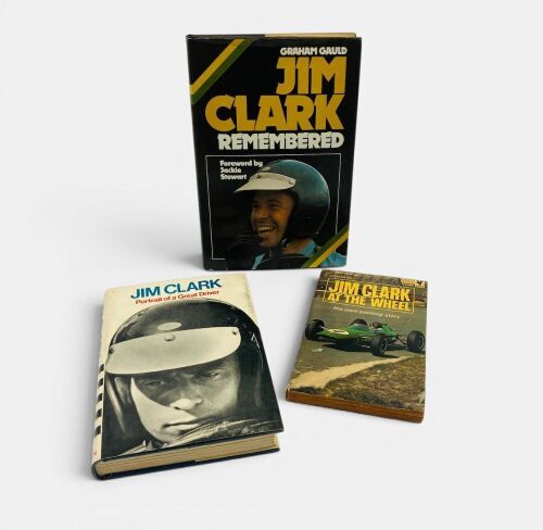 577 · JIM CLARK: Three publications relating to Jim Clark