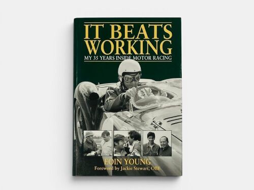 582 · IT BEATS WORKING: A hardcover biography by Eoin Young, signed by the author to Kerry Manolas