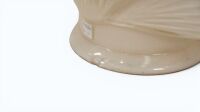 SHELL: A c1930s glass Shell petrol pump/bowser globe top, clam shell shape, comes with bracket for wall mounting - 5