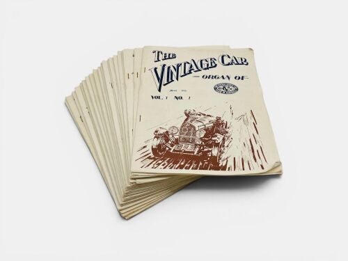 THE VINTAGE CAR: A run of club bulletins for the VSCCA from Vol. 1 No. 1 to Vol. 3 No. 2