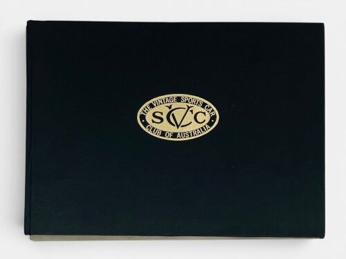 THE VINTAGE SPORTS CAR CLUB OF AUSTRALIA: A limited edition hardcover book, numbered 132/200