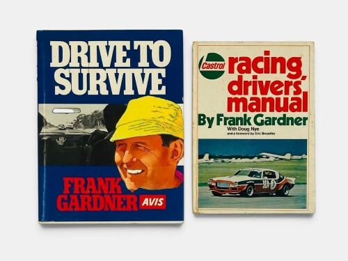 FRANK GARDNER: A pair of hardcover books