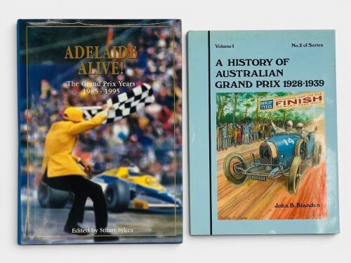 636 · AUSTRALIAN GRAND PRIX: A pair of hardcover books