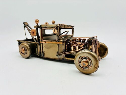 262 · HOT ROD: A decorative metal hot rod tow truck [Location: Sydney]