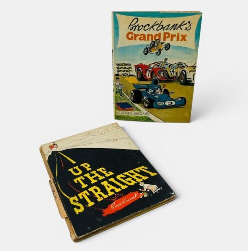 RUSSELL BROCKBANK: A pair of hardcover books