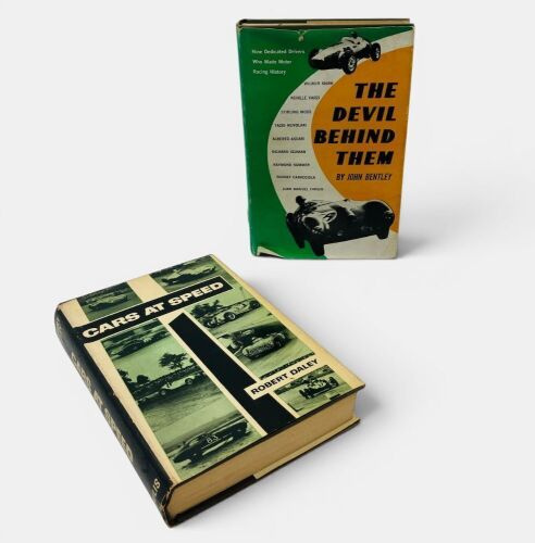 MOTOR RACING: A pair of hardcover books