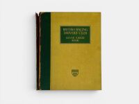 BRITISH RACING DRIVER'S CLUB SILVER JUBILEE BOOK: A hardcover book published in 1952