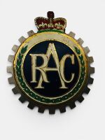 CAR BADGE: An enamel Royal Automobile Club car badge