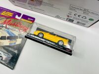 FORD MUSTANG: A group of Mustang items including a 1:26 scale GT350R by Gear Maxx, a 1:43 scale GT Convertible, a 1:68 scale Cobra II Racer and an issue of Classic American Magazine [Location: Sydney] - 6