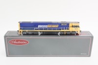 NR CLASS: An Austrains HO Scale model of an NR Class NR8 freight train in Pacific National livery, within box - 2