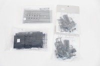 KITS: Four model kits, includes two by Rix Products, Early Highway Overpass & Rural Timber Overpass, with two Steam Era Models Victorian Railways IY' Wagon models