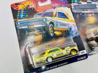 HOT WHEELS: Five 1:64 scale Hot Wheels models from the 'Car Culture Dragstrip Demons', all with original packaging [Location: Sydney] - 2