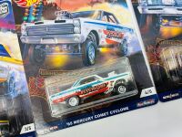 HOT WHEELS: Five 1:64 scale Hot Wheels models from the 'Car Culture Dragstrip Demons', all with original packaging [Location: Sydney] - 6