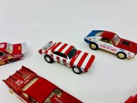 DRAG CARS: Eight 1:64 scale unboxed models by Johnny Lightning, Jada and Hot Wheels [Location: Sydney] - 7