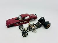 PLYMOUTH BARRACUDA: A 1:24 scale Plymouth Barracuda 'Dunn & Reath' funny car by by 1320 Inc [Location: Sydney]