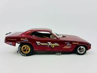 PLYMOUTH BARRACUDA: A 1:24 scale Plymouth Barracuda 'Dunn & Reath' funny car by by 1320 Inc [Location: Sydney] - 2