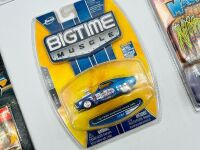 DRAG CARS: Five 1:64 scale models Johnny Lightning, M2 Machines, Muscle Machines and Big Time Muscle/Jada [Location: Sydney] - 2