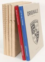 PORSCHE: Six editional the hardcover Porsche Classic 'Originale', two sealed editions of vol. 5 & 6, also with Vol. 7 & 8.