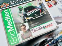 DRAG RACING: Ten flyers signed by various American drag racing drivers plus four unsigned flyers [Location: Sydney] - 3